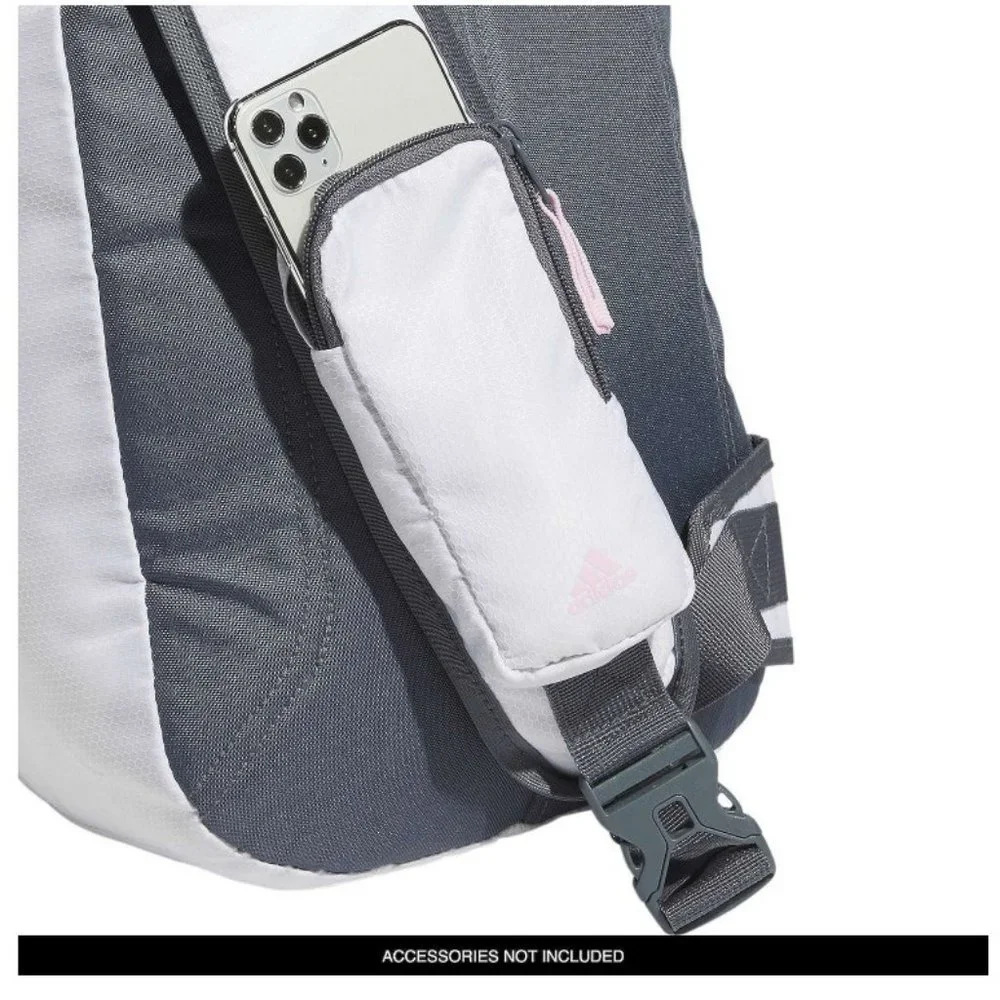 Adidas‎ Prime Sling Backpack  - White/Gray/Orchid Fusion Purple Men Women